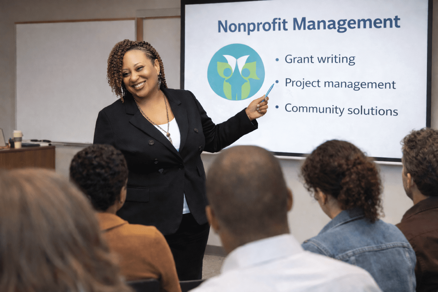 Nonprofit management workshop in session
